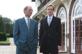 Richard and Tim at our goddaughter's wedding