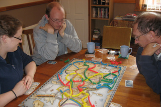 Ticket to Ride game in Carlisle