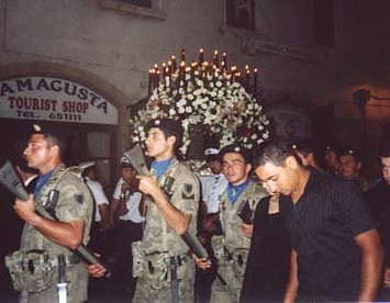 march on Greek Orthodox Good Friday