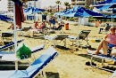 The beach at Larnaka