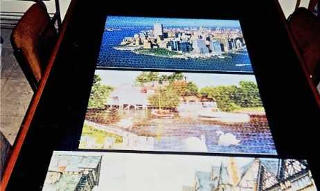 The jigsaws we completed in the summer