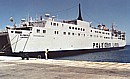 The Poseidon ferry that took us from Cyprus to Greece