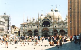 St Mark's square in Venice