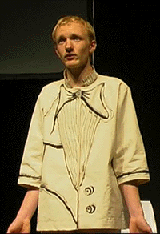 Daniel as 'Buddy' in the National Theatre play 'Nuts"