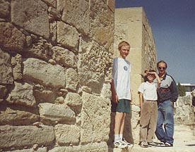 Daniel, Tim and Richard at Kurium, 1999