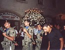 Good Friday march in Larnaka