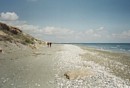 The beach at Kiti in February