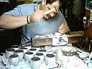 traditional silver hammering in Lefkara