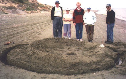 sandcastle at Kiti beach