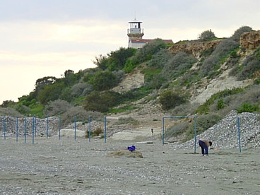 The Lighthouse at Kiti beach