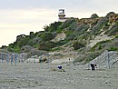 Lighthouse at Kiti beach in Cyprus