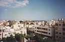 View over Larnaka rooftops in Cyprus