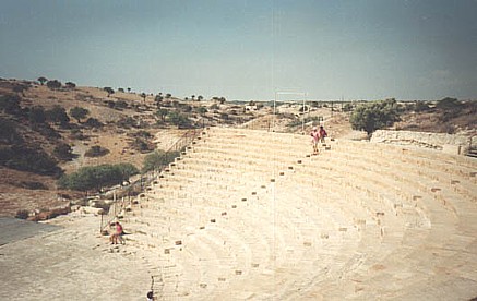 The ancient amphitheatre at Kurium